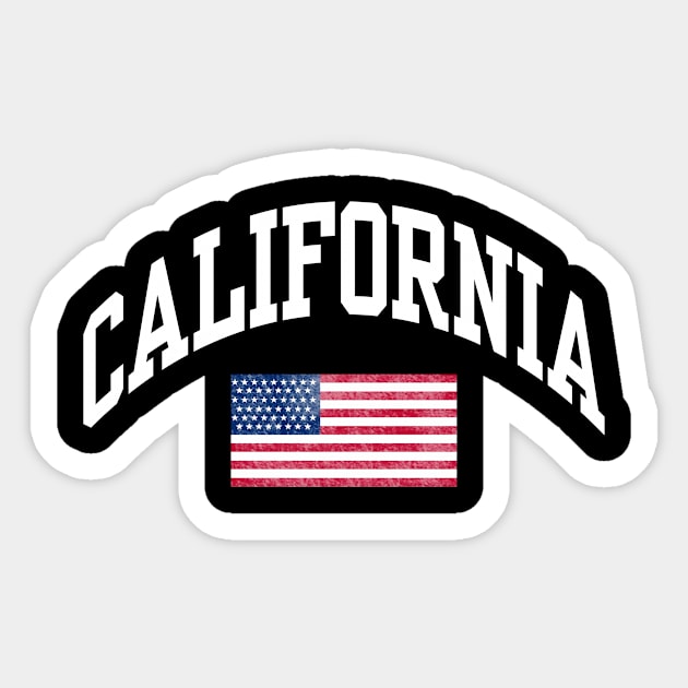 California state design Sticker by halazidan